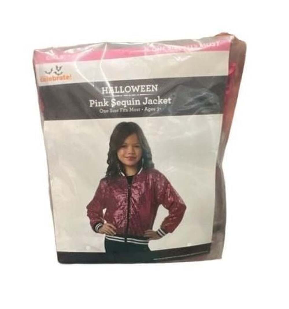 Celebrate! Pink Sequin Jacket One Size Fits Most